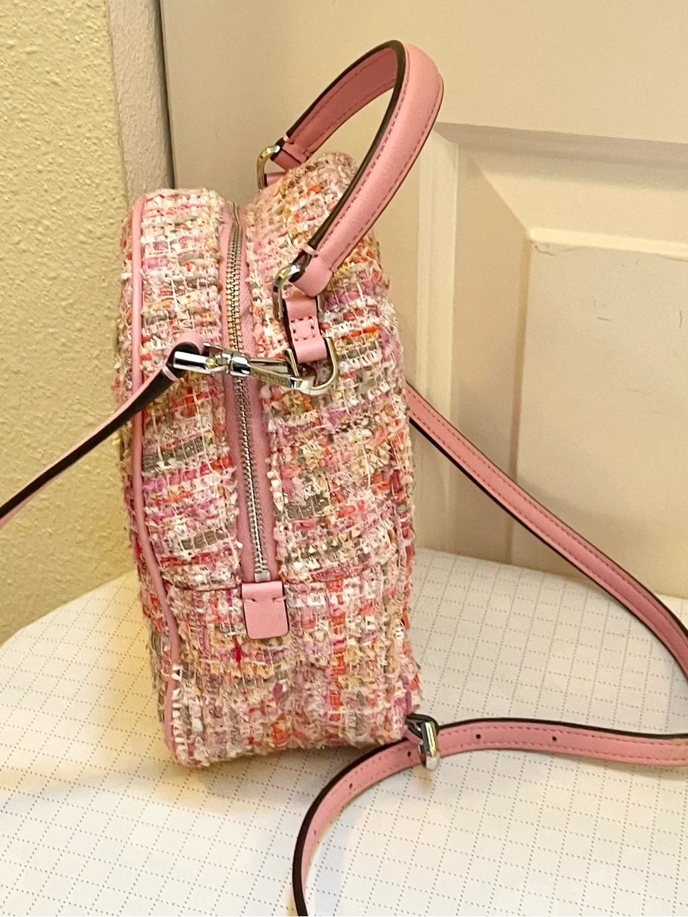 Authentic Kate Spade Briar lane quilted tweed mini bag